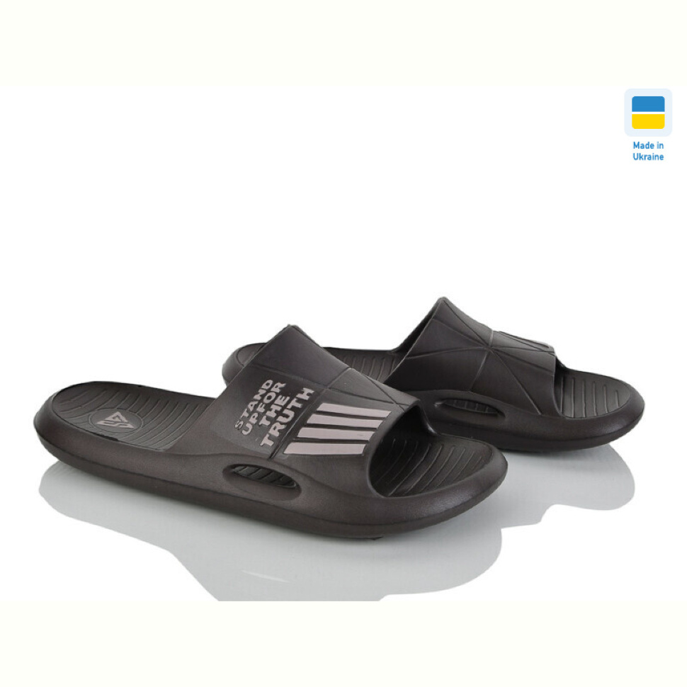 Шлепки Progress Гіпаніс М141 т.коричневий