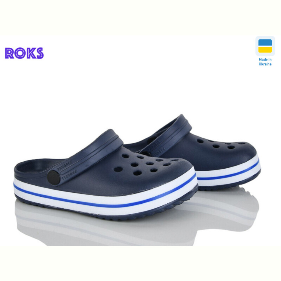 Кроксы Roks 309 т.синій