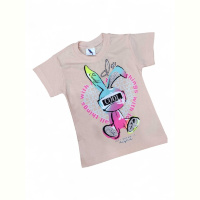 Футболка Kids-modnik 0117-2 пудра