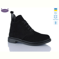 Ботинки Garti 298 чорний замш