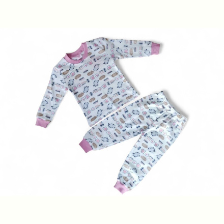 Пижама Kids-modnik 14450 рожевий