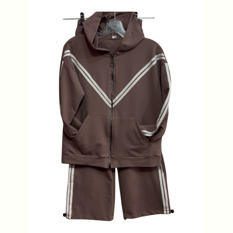 Спортивный костюм Steysi 007-4 coffee