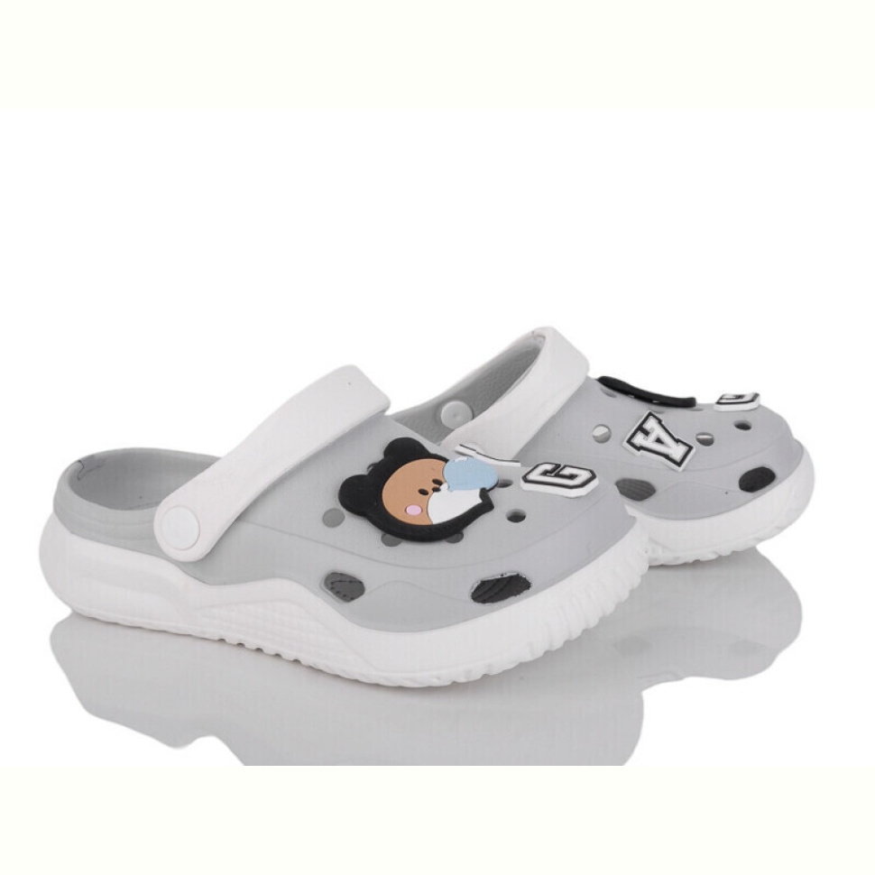 Кроксы BABYSHOP 7041 grey