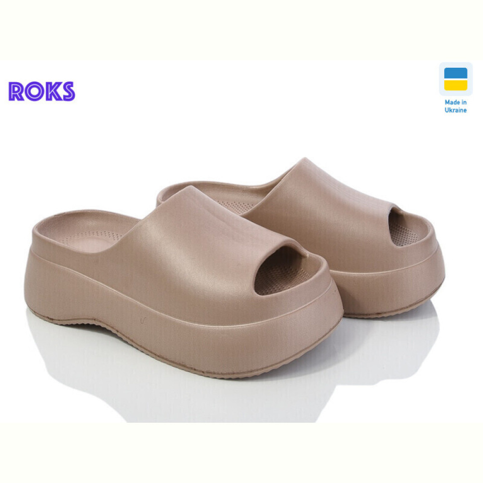 Шлепки Roks Progress 141 мокко