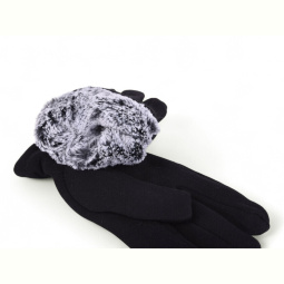 Перчатки PAIDI 72-3 трикотаж black