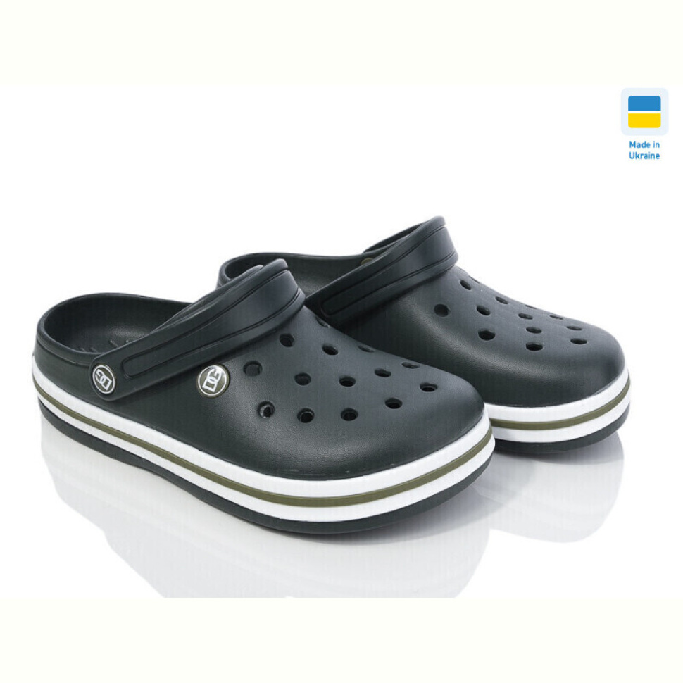 Кроксы Golden Lion 418 зелений