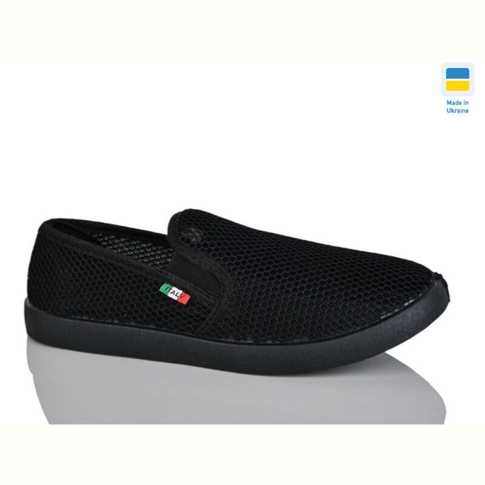 Слипоны Lot Shoes 3100 чорний