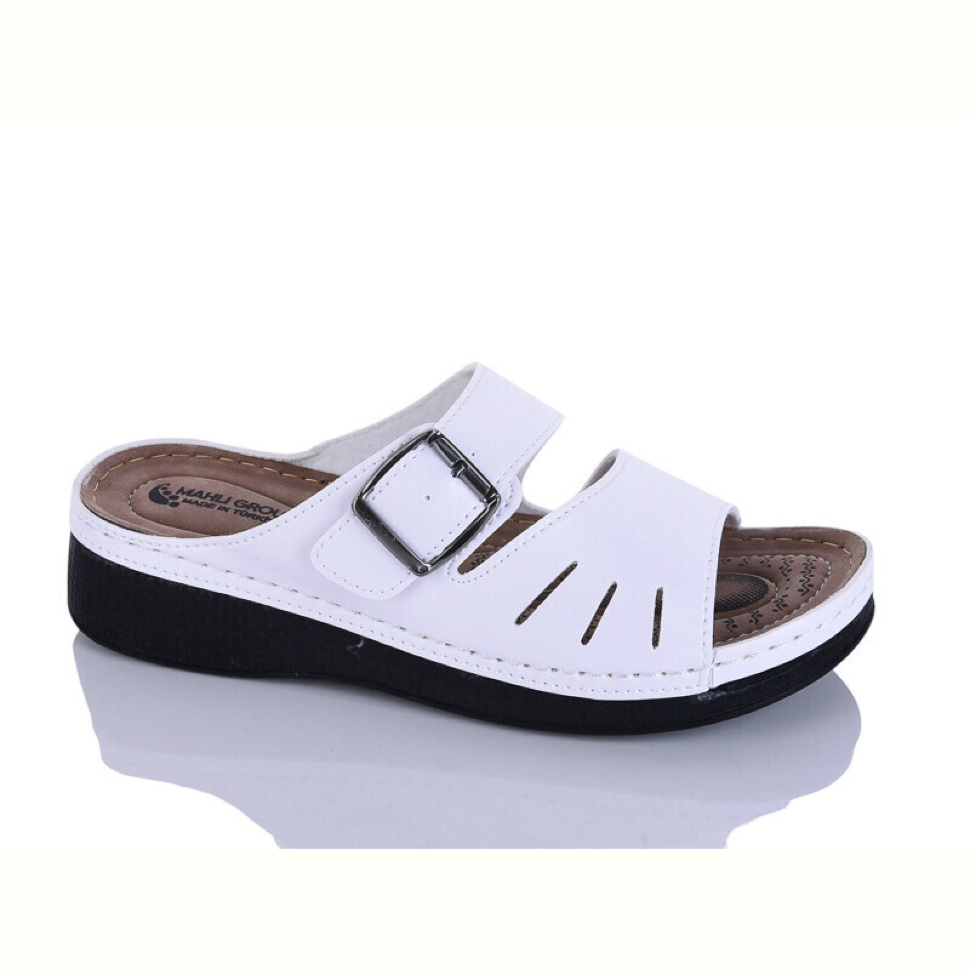 Шлепки Sali-2 209-12 білий к.