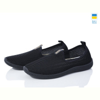 Слипоны Vladimir Кредо 20-12 чорний сітка