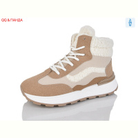 Ботинки QQ&Панда 8712 beige-brown