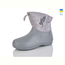 Сапоги из пены Inblue D335-1G св.сірий