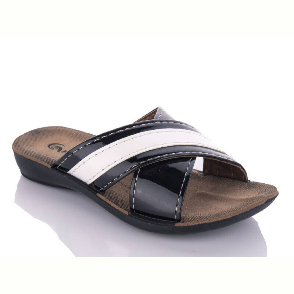Шлепки DeMur K26-7144 black (25-30)