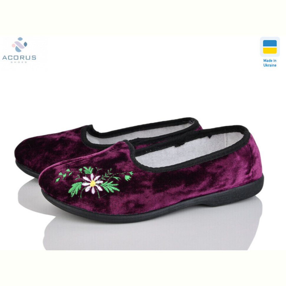 Тапки Acorus Гофра фіолетовий