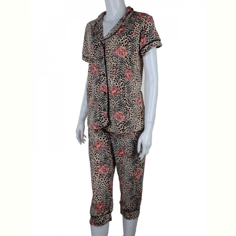 Пижама Obuvok 19012 brown (04061) ЗНИЖКА