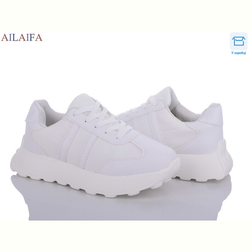 Кроссовки Ailaifa 2393 white піна