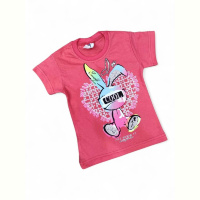 Футболка Kids-modnik 0117-2 кораловий