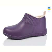 Галоши Lot Shoes N7009 т.фіолет