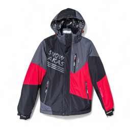 Куртка Audsa BS23126-61 black-red
