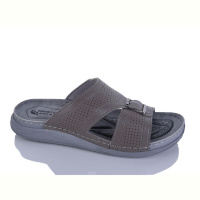 Шлепки Oscar 01-36 сірий к.