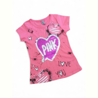 Футболка Kids-modnik 1396 рожевий
