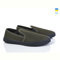 Слипоны Selena 042 хакі