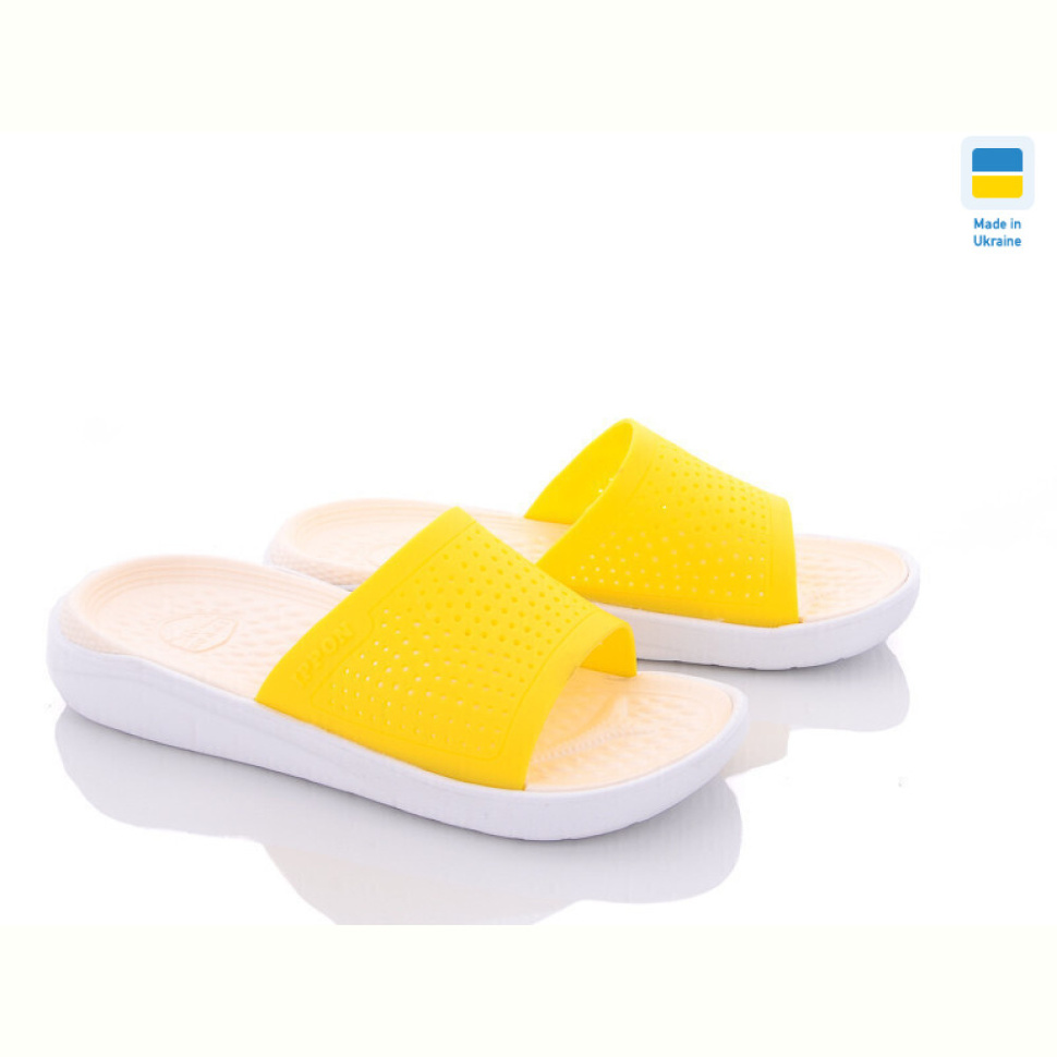 Шлепки Luck Line 5031-365 yellow
