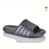 Шлепки Inblue 010 т.сірий