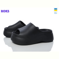 Шлепки Roks Progress 141 чорний