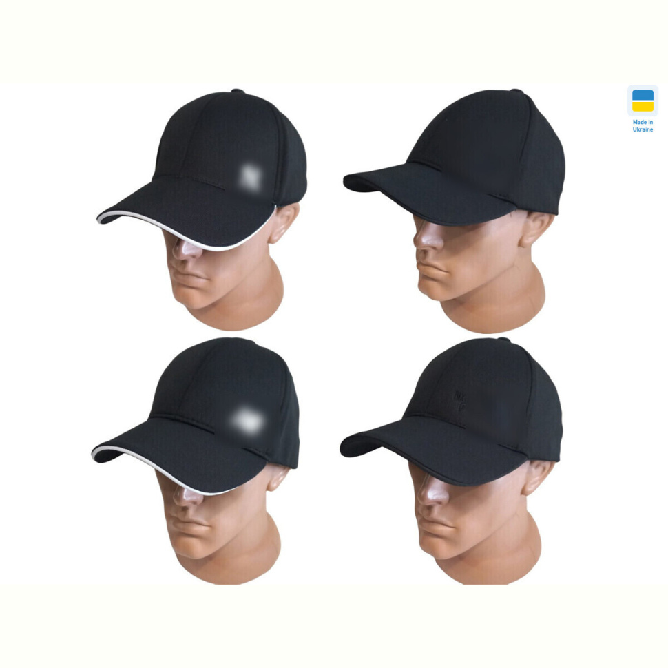 Кепка Mabi 0738 чорний mix