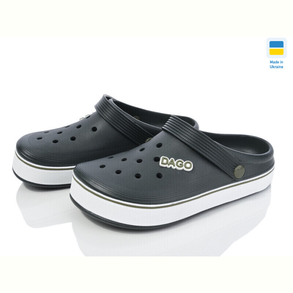 Кроксы Golden Lion 419 зелений