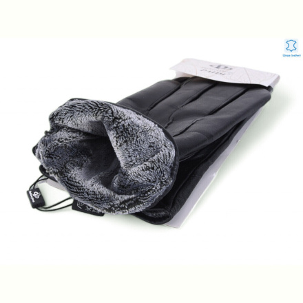 Перчатки PAIDI 53-6 black шкіра