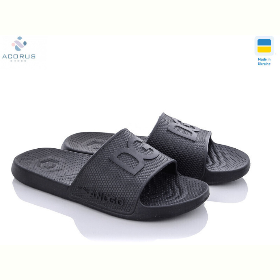Шлепки Acorus DG131 чорний