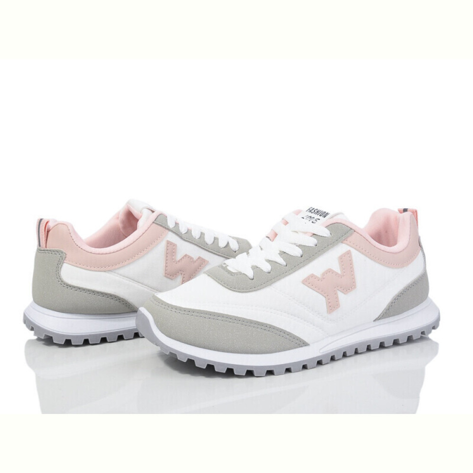 Кроссовки Violeta 182-56 grey-pink