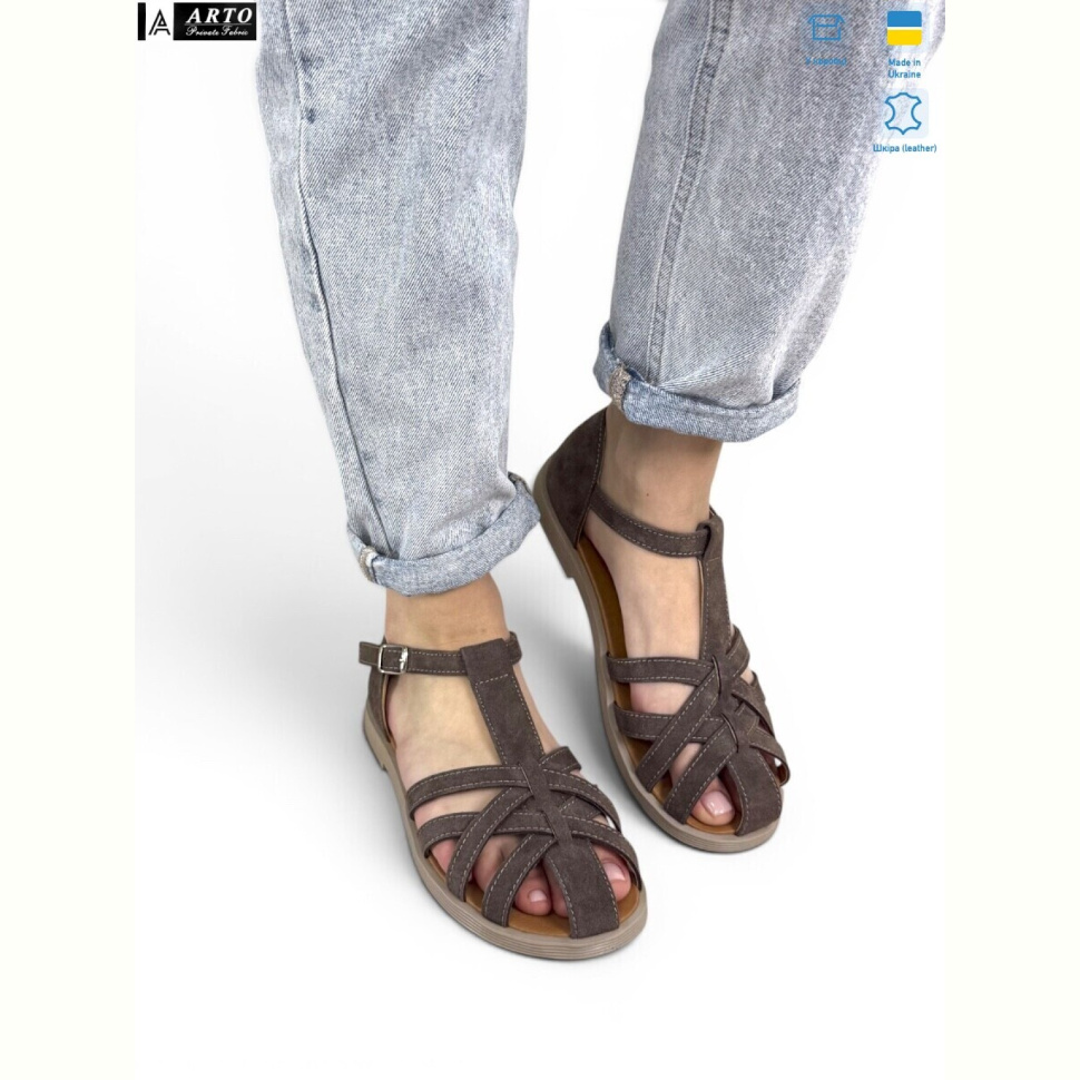 Босоножки ARTO 171 кофе з.