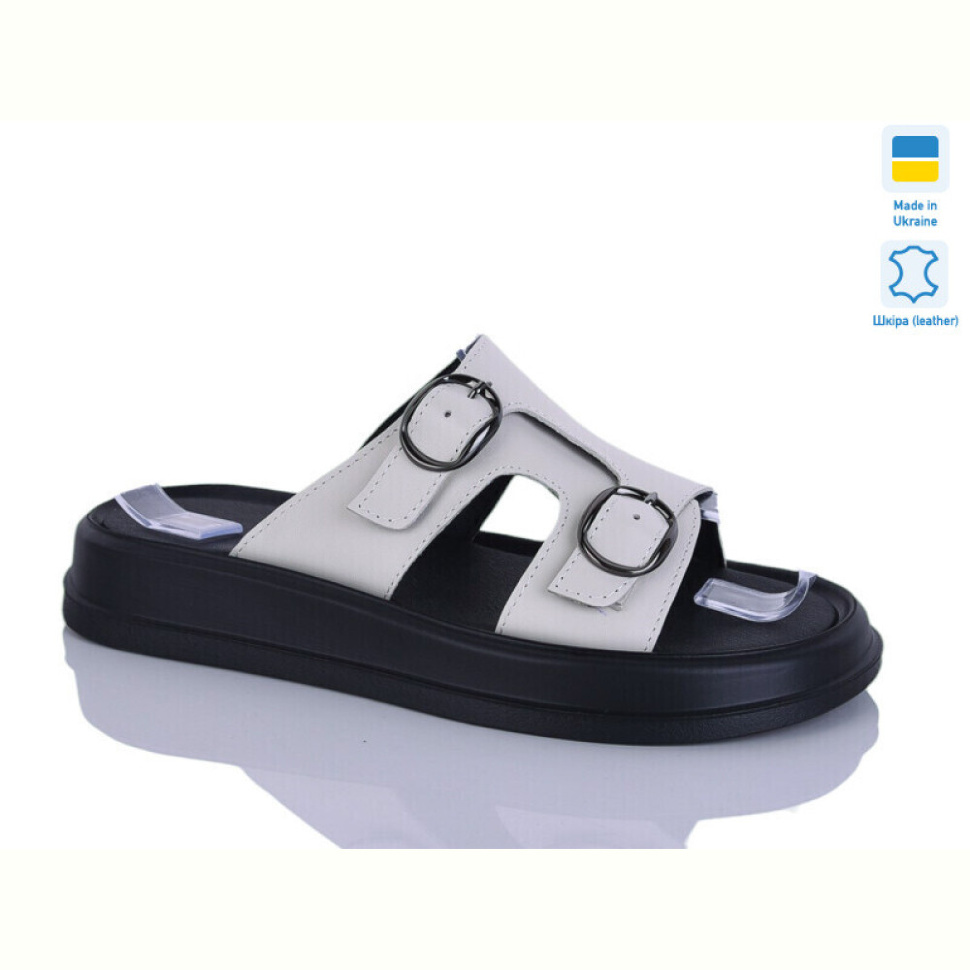 Шлепки Sali 12 беж к.