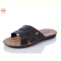 Шлепки Jumay SP3 смужки коричневий