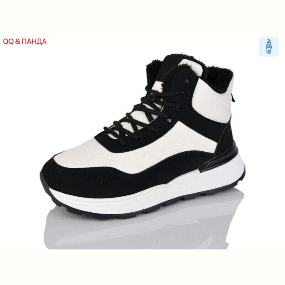 Ботинки QQ&Панда 8711 beige-black