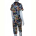 Пижама Obuvok 19016 navy (04061) ЗНИЖКА
