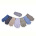 Перчатки CAP 5215 (подвійні) mix