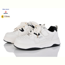 Кроссовки Clibee-Doremi T1215P white-black