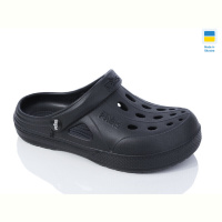 Кроксы Inblue Крокс Ж чорний