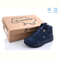 Ботинки Restime PWO21400 navy (демісезон)