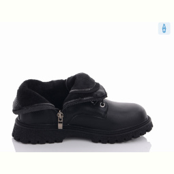 Ботинки Violeta Y108(7607) black-orange