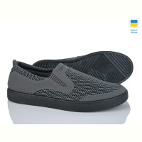 Слипоны Lvovbaza B&R 501 сірий