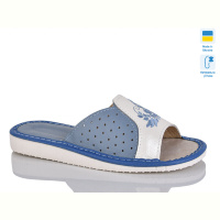 Шлепки Lot Shoes 1-2 блакитний комн
