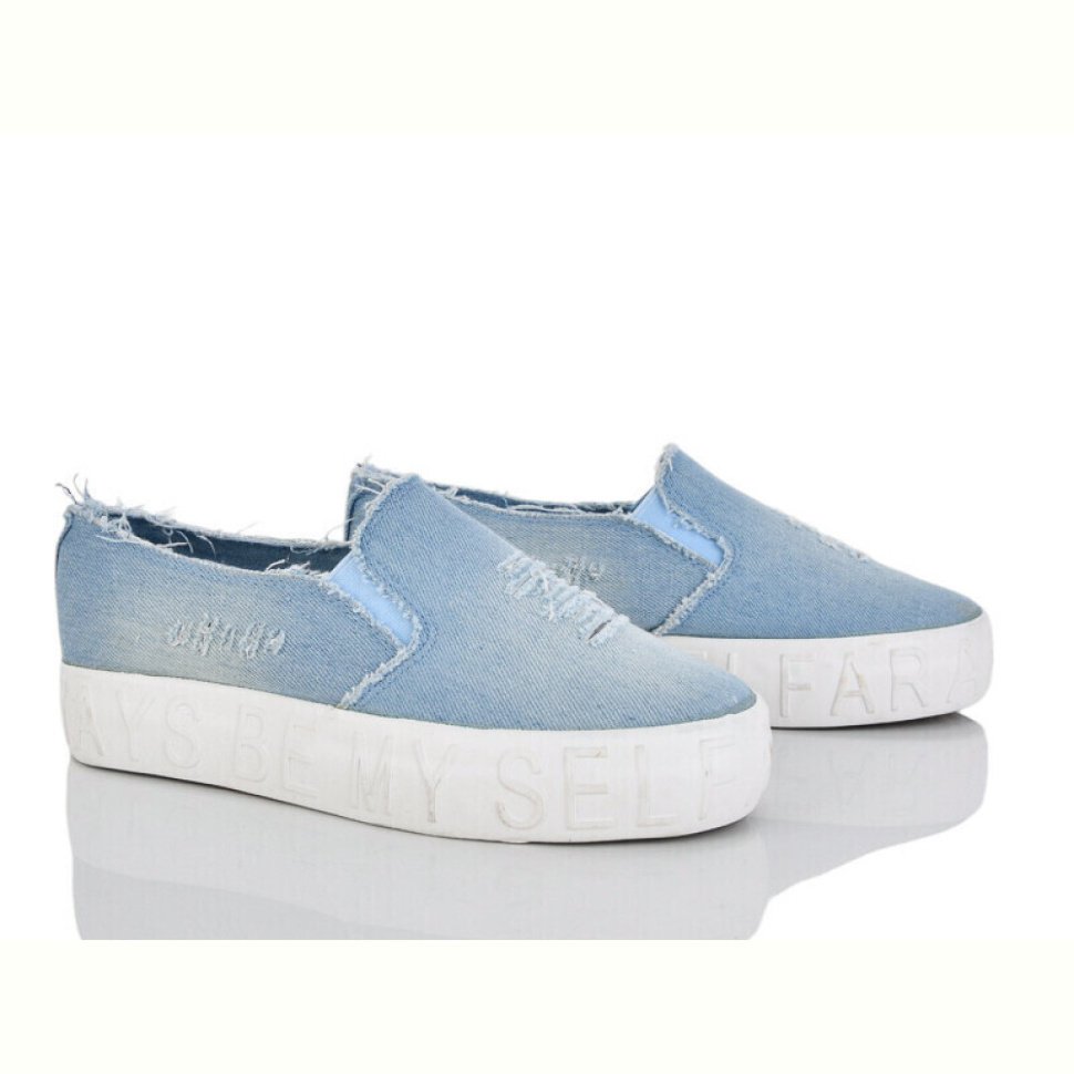 Слипоны LiBang 6-38 блакитний