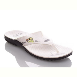 Шлепки DeMur MP white-grey V