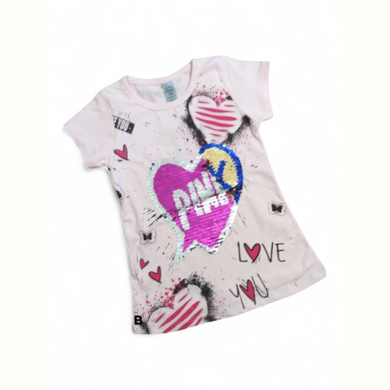 Футболка Kids-modnik 1396 св.рожевий