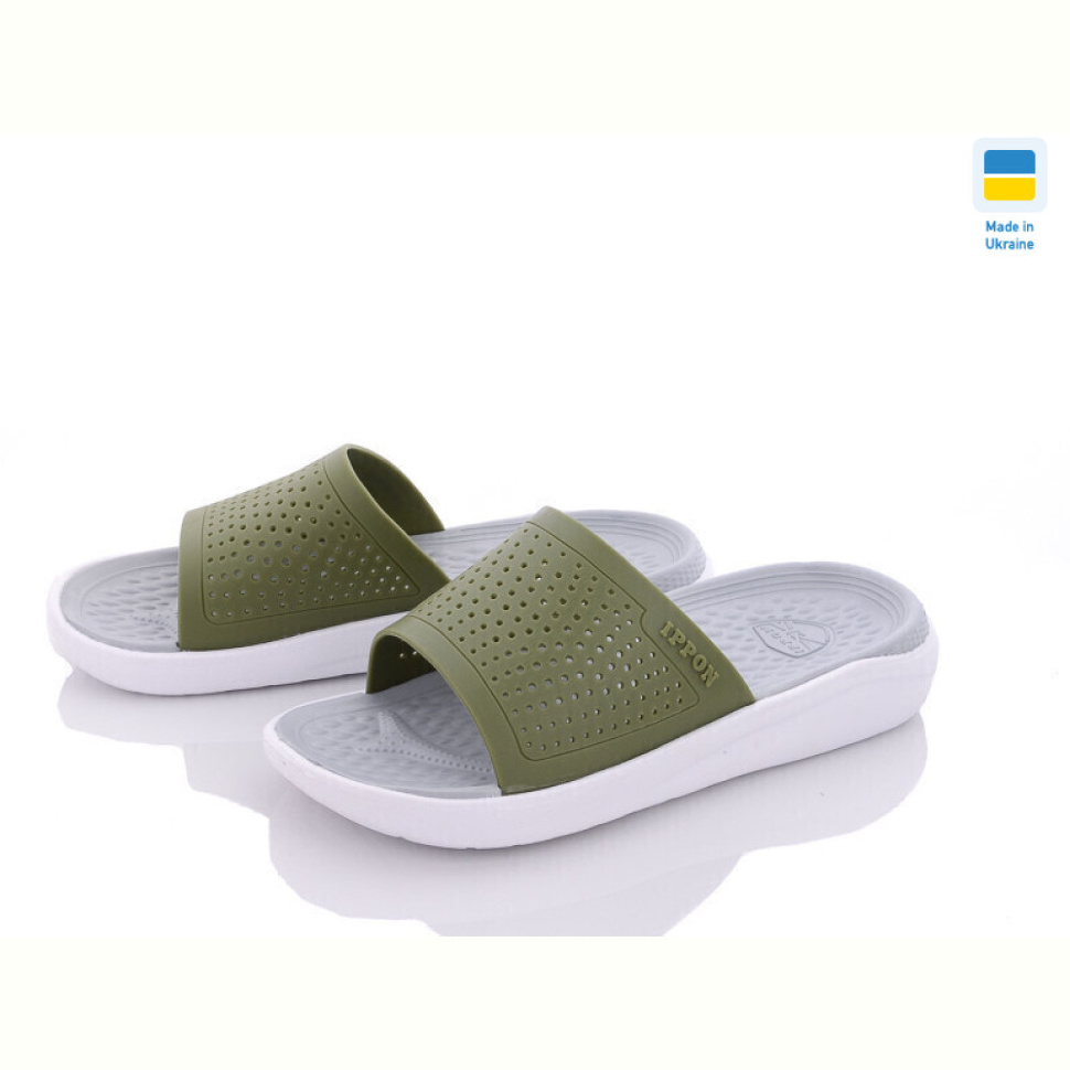 Шлепки Luck Line 5031-365 green