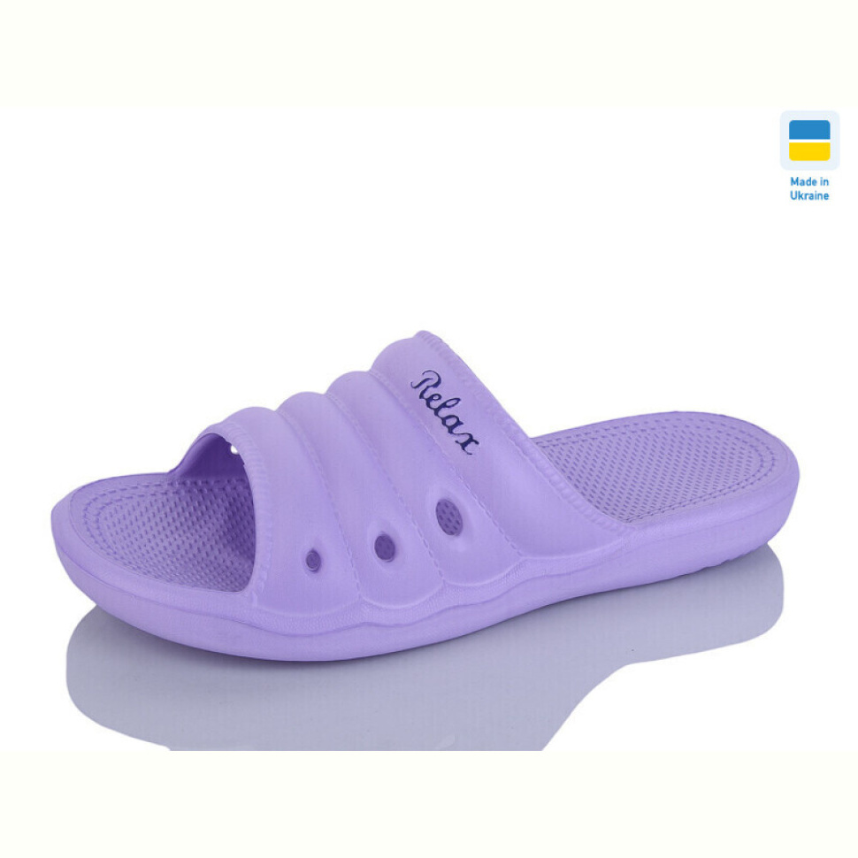 Шлепки Крок DS66 бузковий